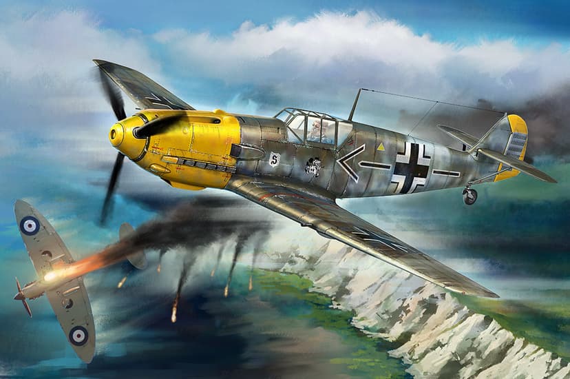 The Messerschmitt Bf 109: Backbone of the Luftwaffe hahaha